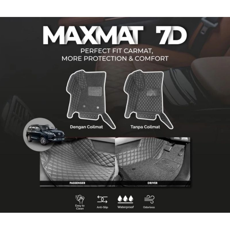 karpet 7d innova zenix maxmat with Coilmat