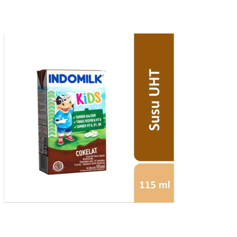 

Indomilk Kids Cokelat Susu UHT 115mL