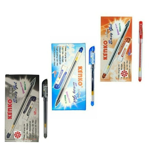 

pen gel easy gel kenkok / pen kenko 0.5mm 12pcs