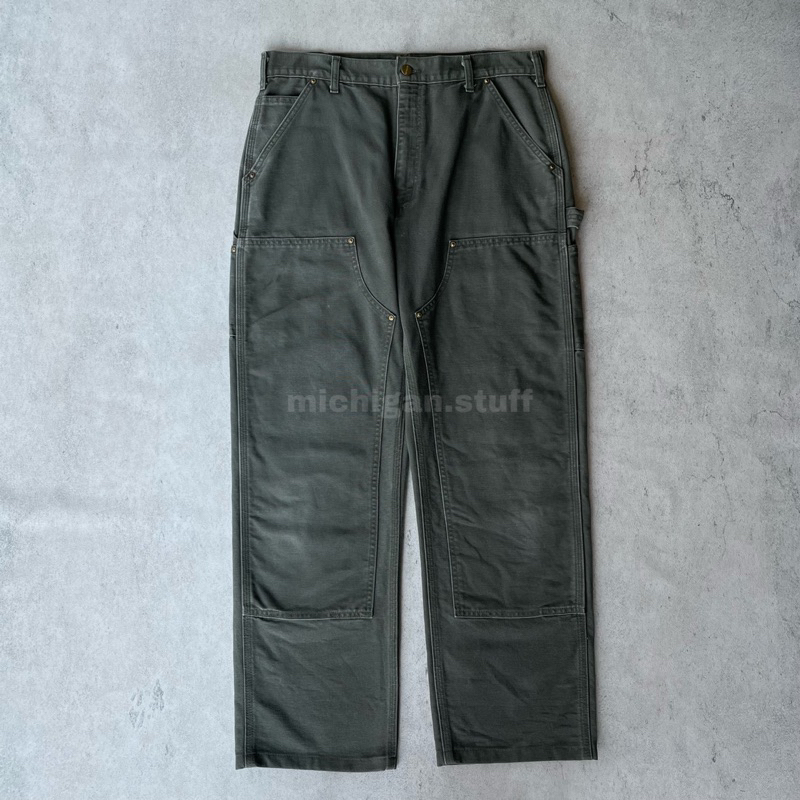 Carhartt Duck Double Knee Pant B01 Mos