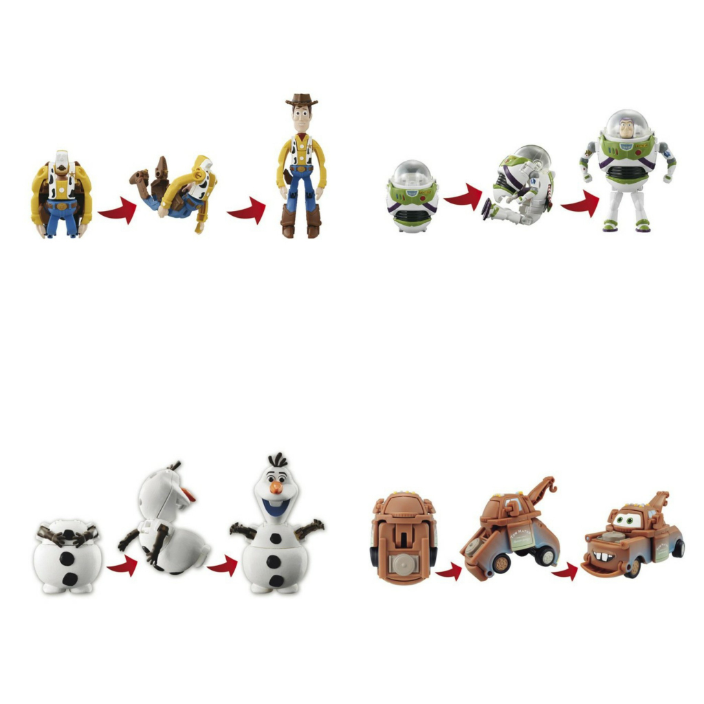 BANDAI Hatch n Heroes Egg Stars Disney Pixar Series Toy Story Frozen Finding Nemo Dory Cars Woody Bu