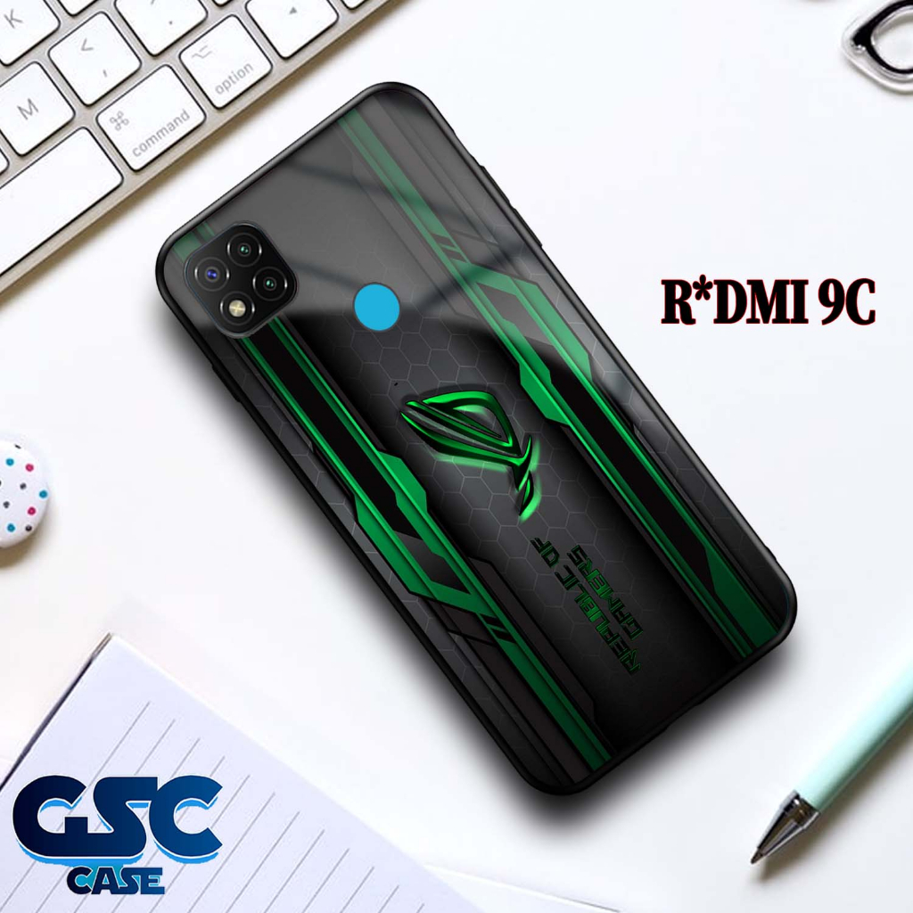 Case Redmi 9C Terbaru - case Motif [ ROG H74 ] Redmi 9C - Kase Hp - Casing Hp - Softcase Glossy - So