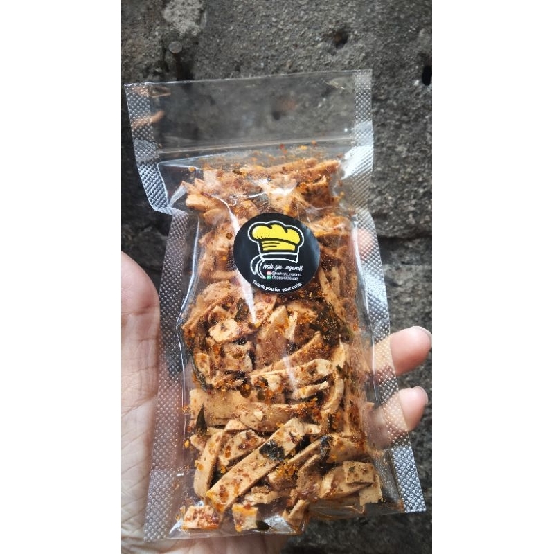 

Basreng pedas daun jeruk isi 80gr