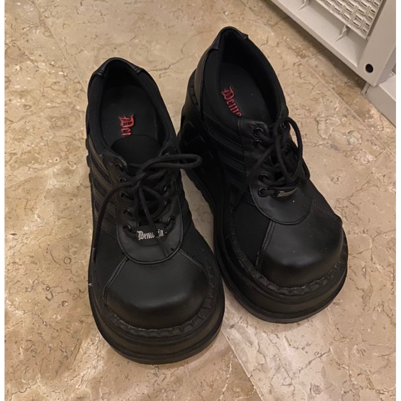 demonia stomp-08 original size 37 platform shoes sneakers boots chunky gothic punk y2k harajuku jira
