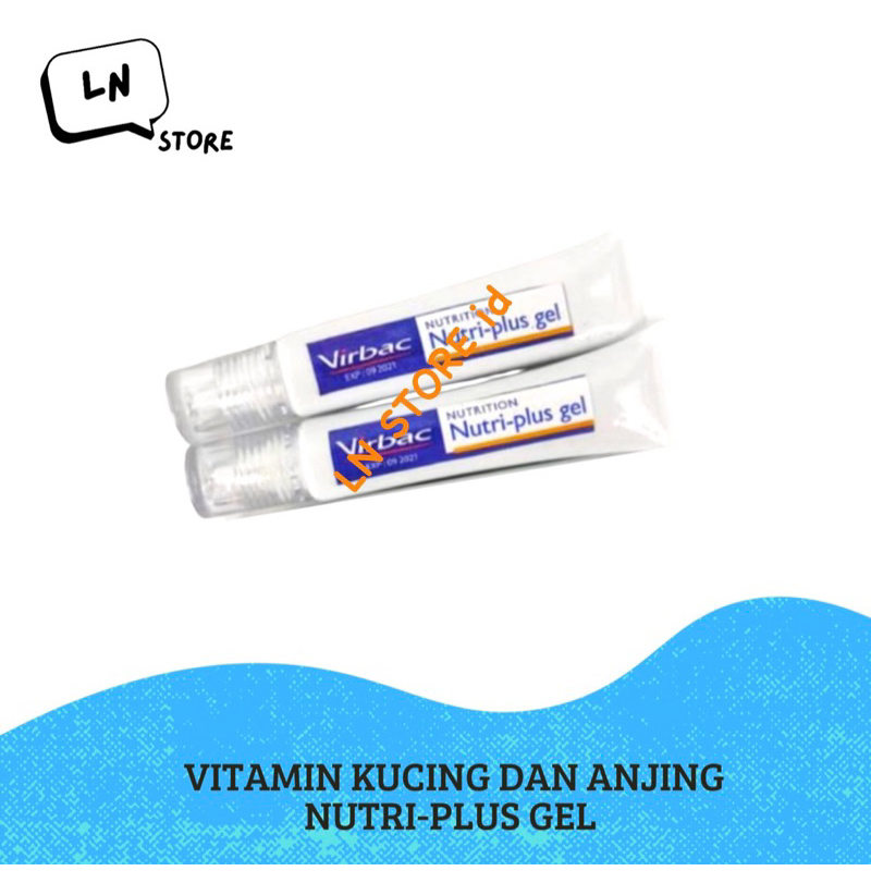 Nutriplus Gel Virbac Vitamin Kucing dan Anjing