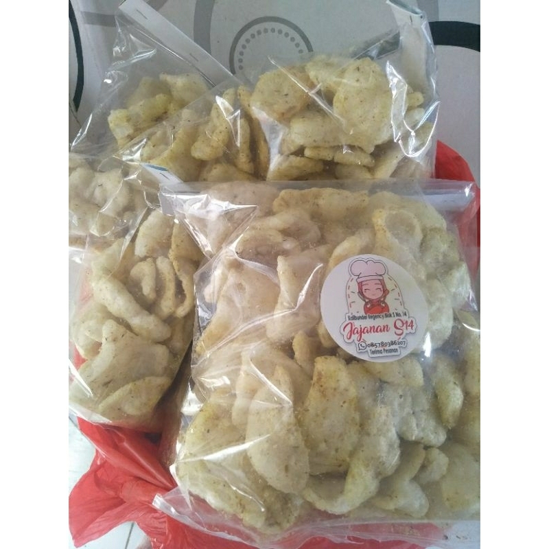 

Kerupuk bawang bumbu