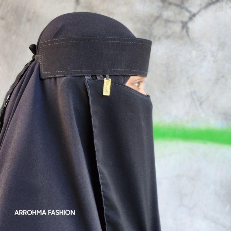 NIQAB LOKAL BEDOON ESSM, BANDUL ORY SAUDI (PONI dan NON PONI)