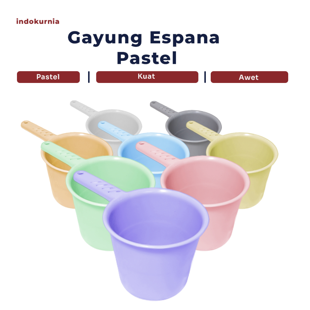 Indokurnia Gayung Espana Pastel