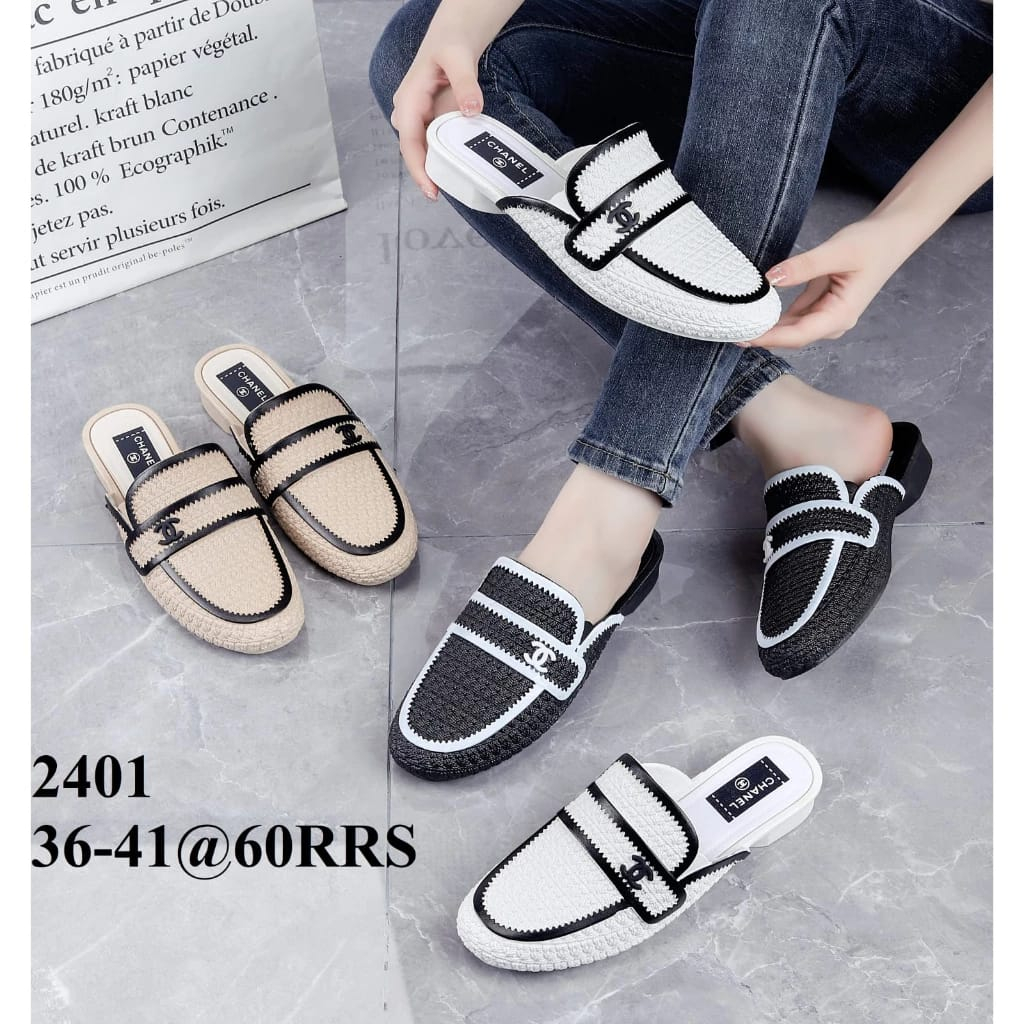 Sepatu Wanita Terbaru/Sepatu Sandal Selop Jelly Alina 2401