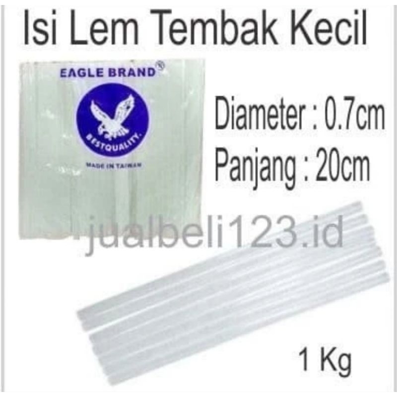 

Isi lem tembak Glue gun kecil