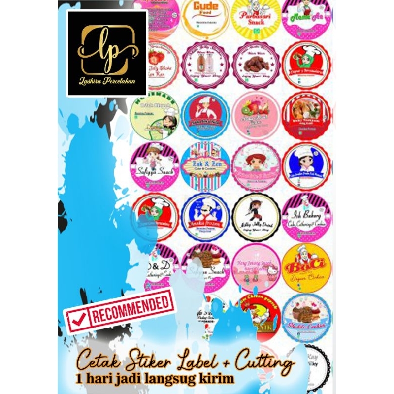 

Stiket LAbel Produk MAkanan/minuman