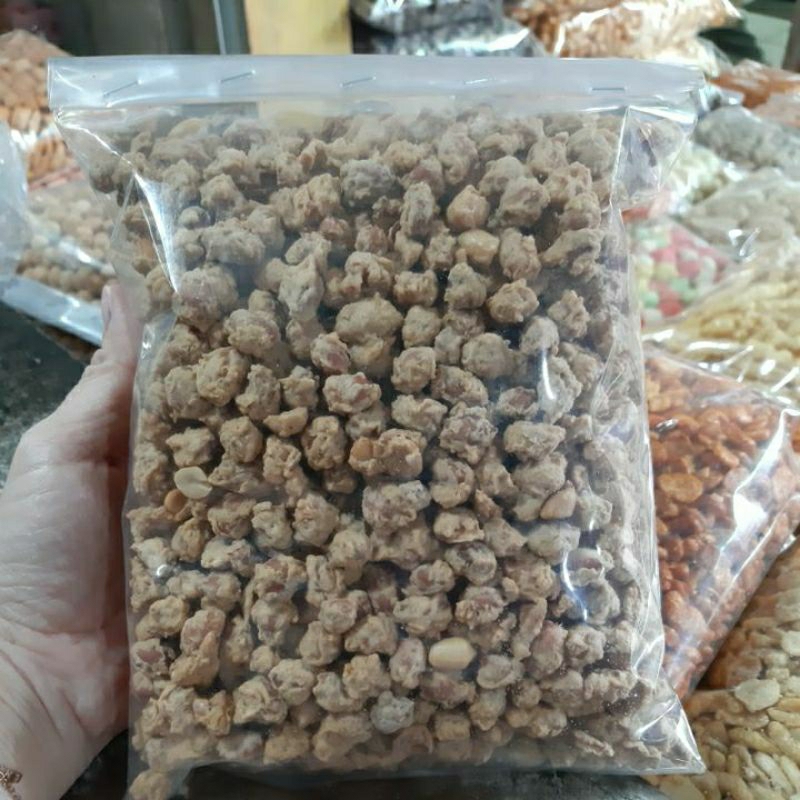 

Aneka snack kacang 500gram/kacang telur medan/kacang koro/kacang polong