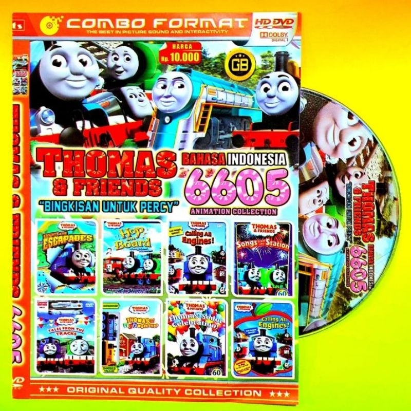 KASET FILM THOMAS AND FRIENDS TERBARU KOLEKSI LENGKAP - KASET FILM HIBURAN ANAK ANAK - FILM KARTUN B