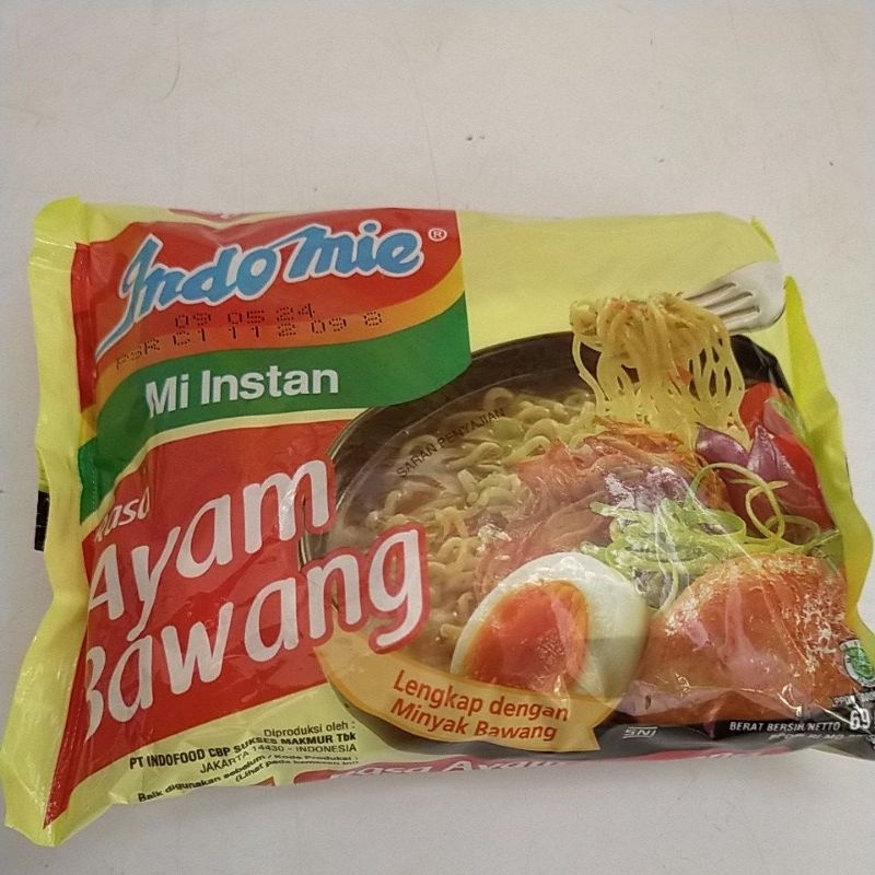 

indomie ayam bawang