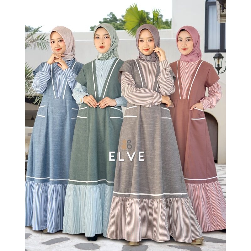GAMIS NUBUA ELVE DRESS || GAMIS NUBUA TERBARU 2023 || GAMIS BY NUBUA || GAMIS KEKINIAN