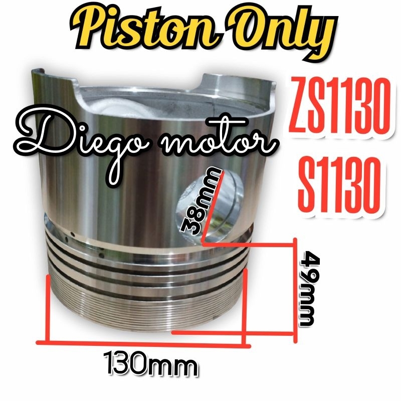 S1130 ZS1130 Piston Seher Saja Mesin Diesel Dongfeng Tian Li 30PK 33Pk