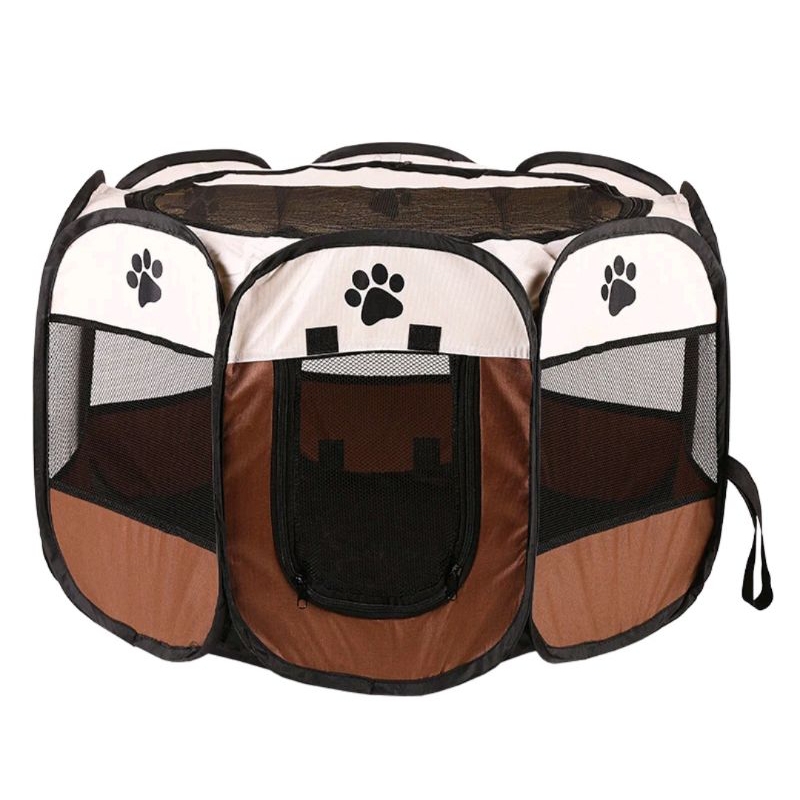 Kandang Tenda Kucing Lipat Portable. Kandang Portable.