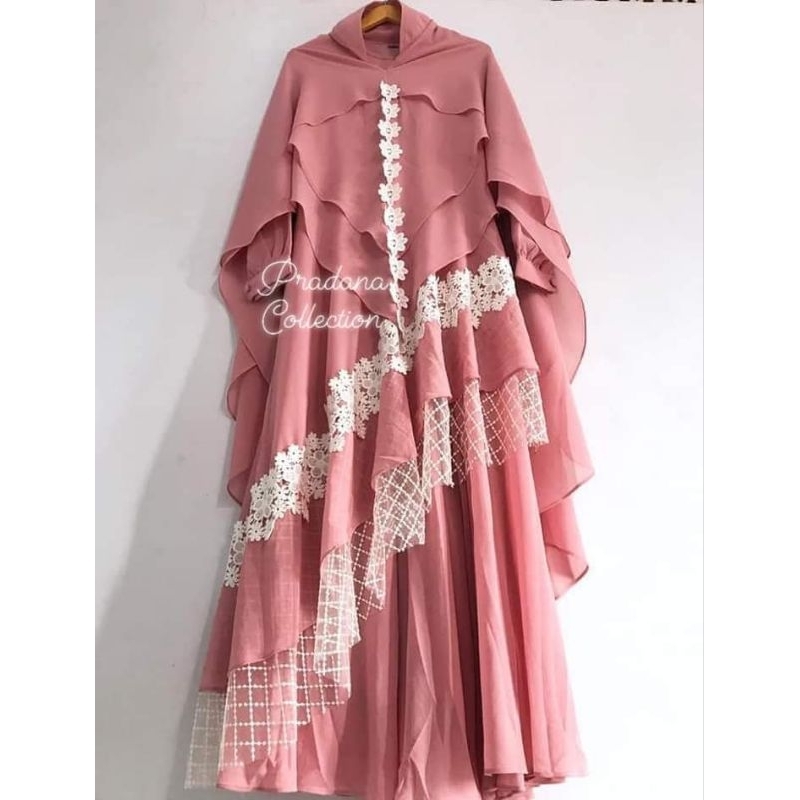 Gamis syar'i terbaru,Gamis syar'i mewah,Gamis syar'i