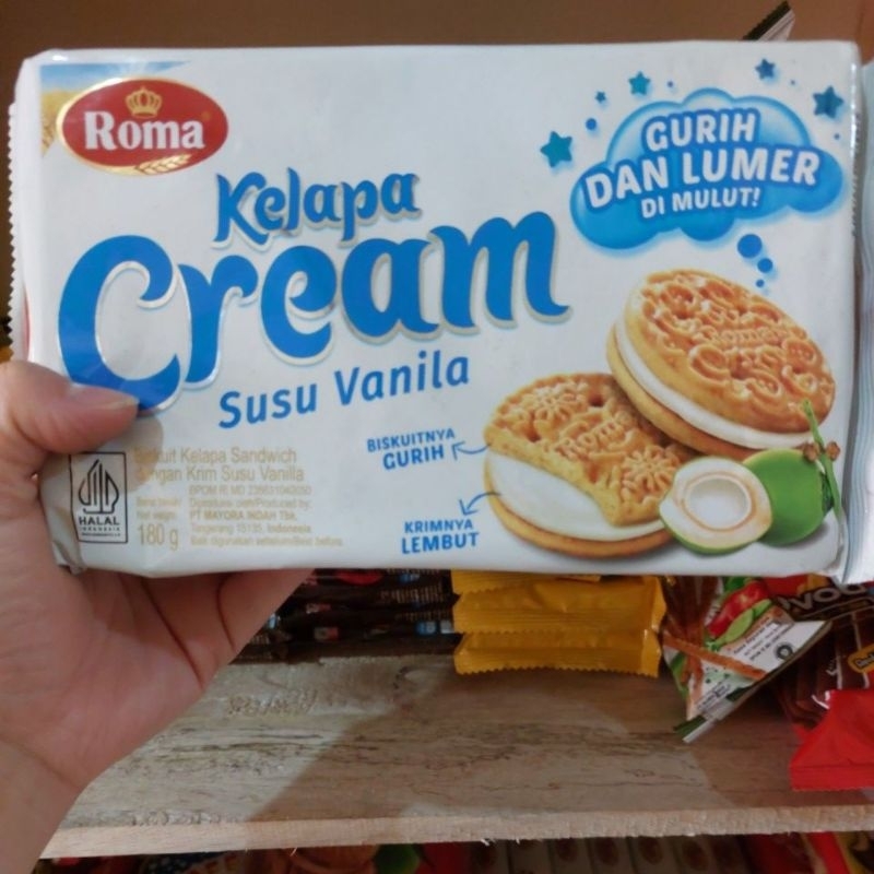 

Roma Kelapa Cream 180 gr