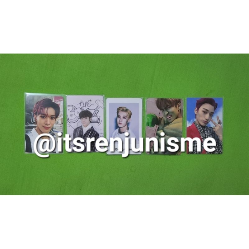 [ready damage] official tapi damage, photocard pc nct yuta the boyz tbz sunwoo sangyeon stray kids s