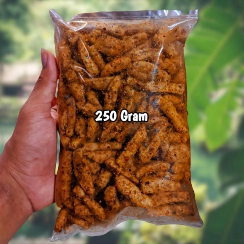 

Basreng 250gr pedas daun jeruk & original