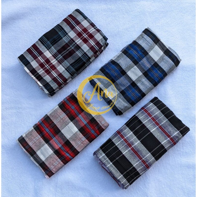 Sarung Motif Kotak Atlas