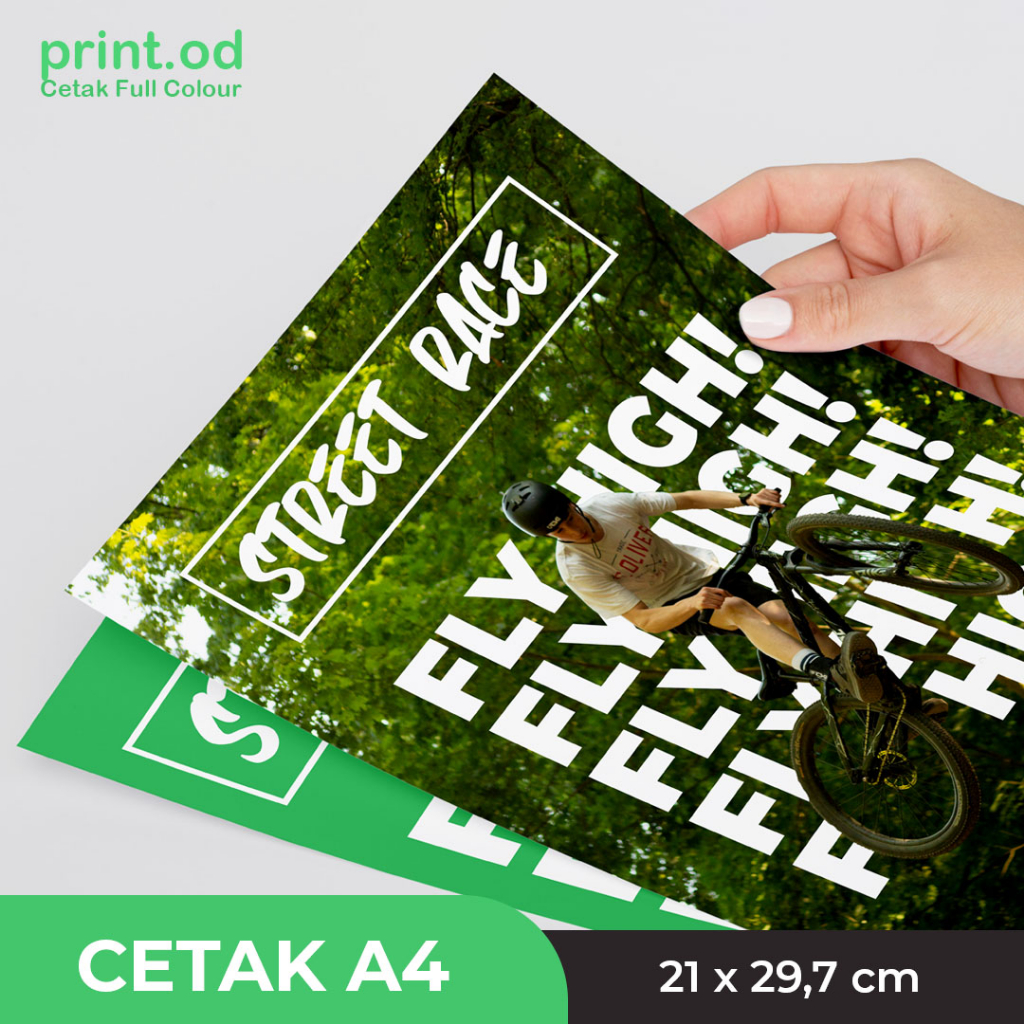 

CETAK A4 (210x297 mm) Full Colour - Print A4