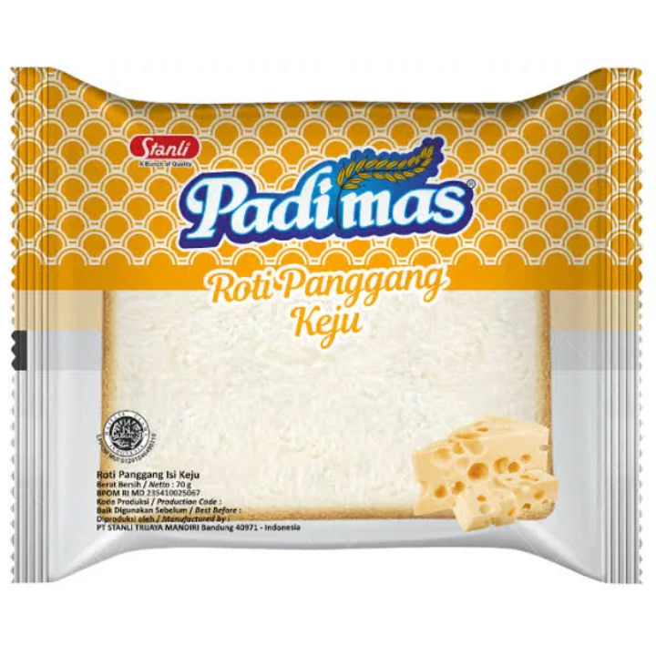 ROTI PANGGANG ROPANG PADIMAS ISI RASA KEJU