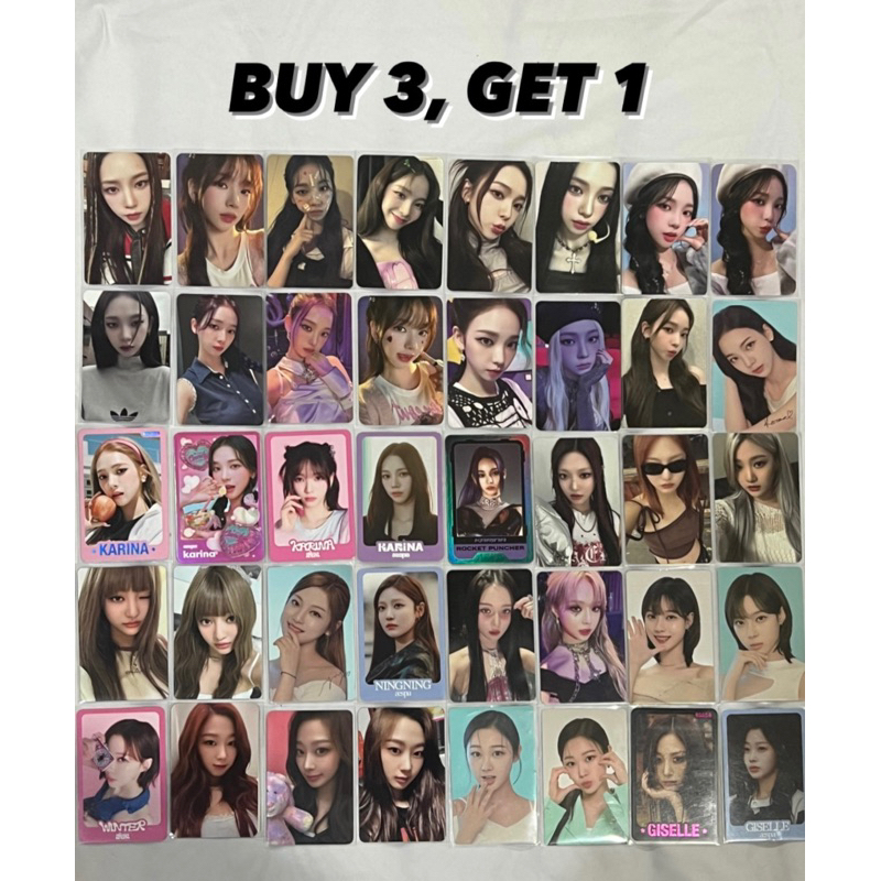 Harga Aespa Photocards Official Terbaru Okt 2024 |BigGo Indonesia