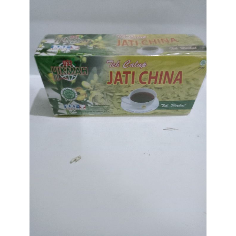 

TEH CELUP JATI CINA HIKMAH HETBAL isi 20 bag