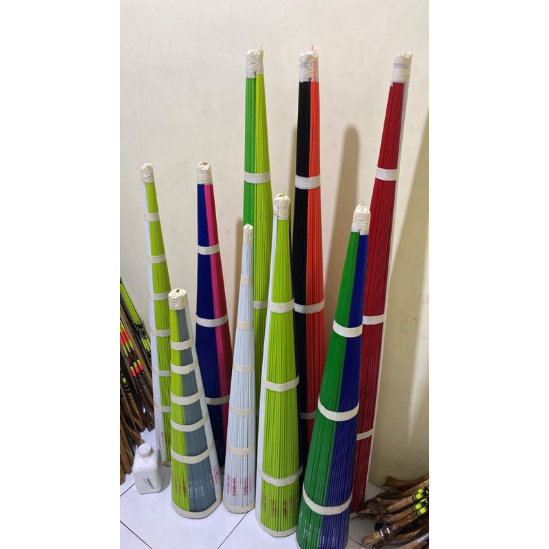 black piber untuk sayap layangan gapangan uk 80&200cm(bisabuat