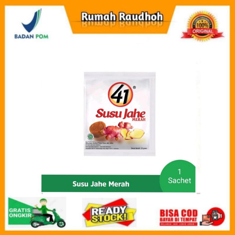 

SUSU JAHE MERAH 41 PER SACHET