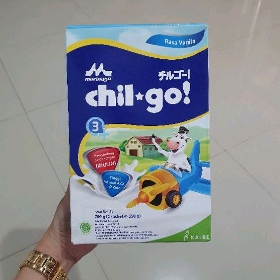 Chilgo / chil go 3+ susu anak 3 tahun keatas VANILA/ MADU 660gr ( PRODUK BARU) BESAR