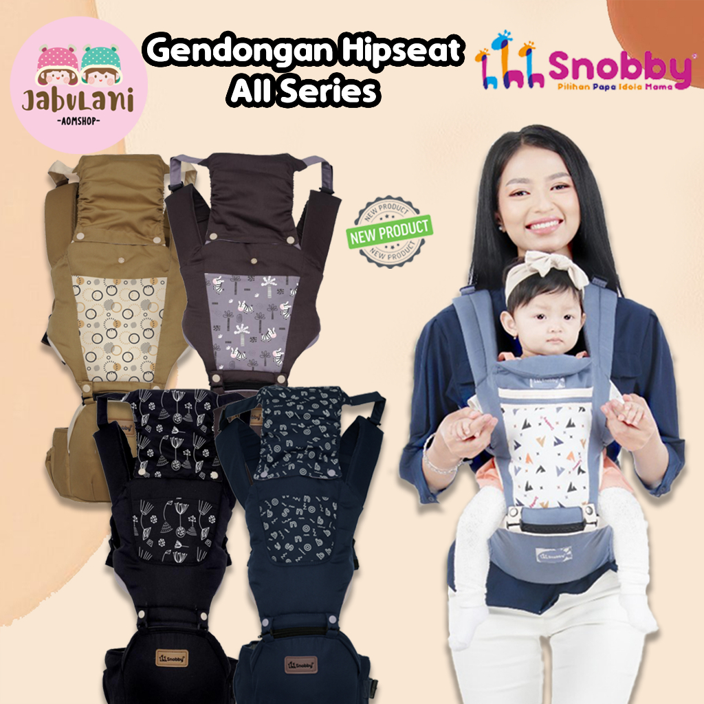 SNOBBY Gendongan Bayi Depan All Series | Snobby Gendongan Bayi Hipseat All Series