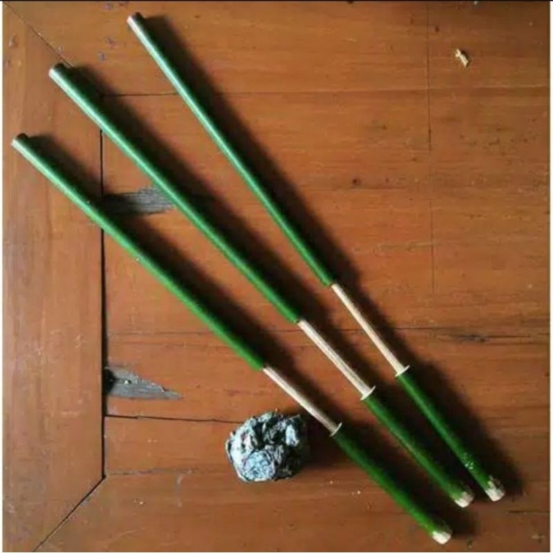 pistol bambu mainan jadul