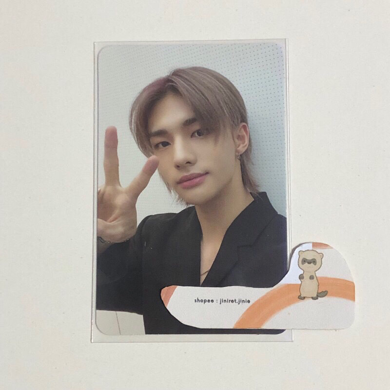 PC Photocard Green Project Hyunjin Stray Kids Random Pre Order Benefit Bene Skz POB
