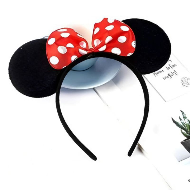 BANDO MICKEY  MOUSE POLKADOT BANDO AKSEN DISNEYLAND