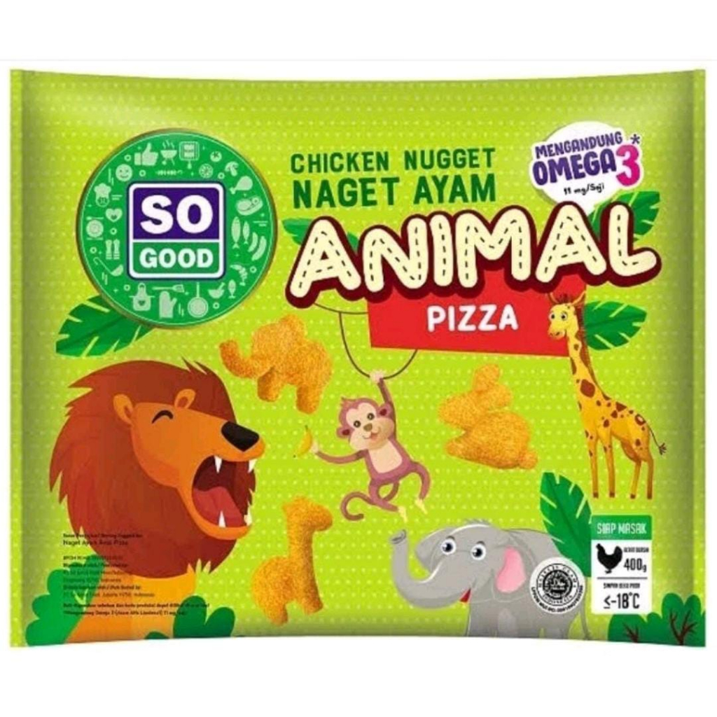 

So Good nugget Animal 400 gram