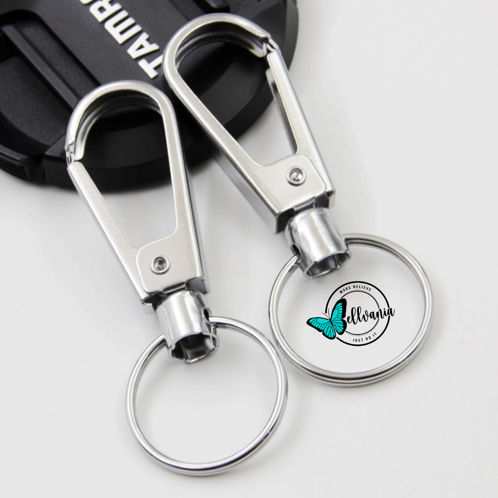 Gantungan Kunci Carabiner Key Ring Stainless