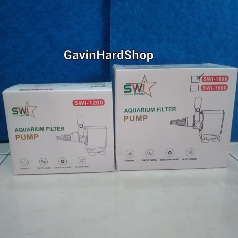 Pompa celup aquarium pompa power heads pompa aquarium SWI-1200 SWI-1600