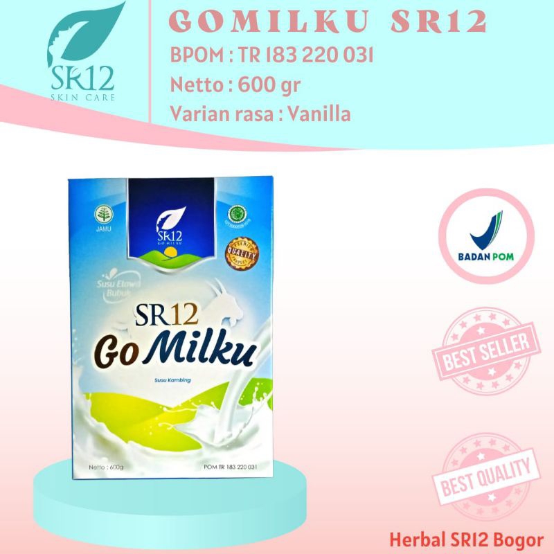 

SR12 Gomilku susu etawa / lambung / asma/asam urat