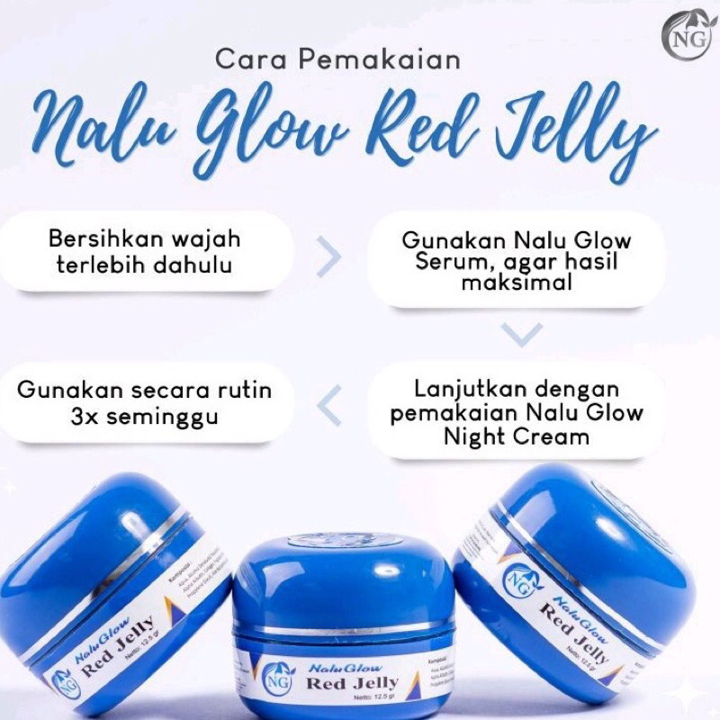 Red Jelly Glowing by Nalu Glow | Whitening Glowing | NG
