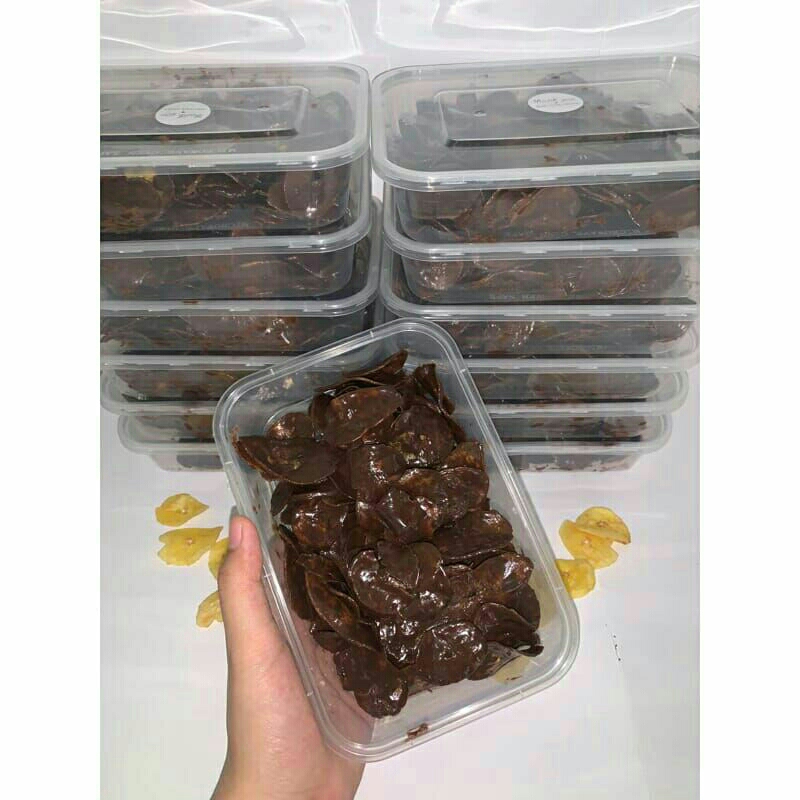 

KERIPIK PISANG LUMER / KERIPIK PISANH COKLAT