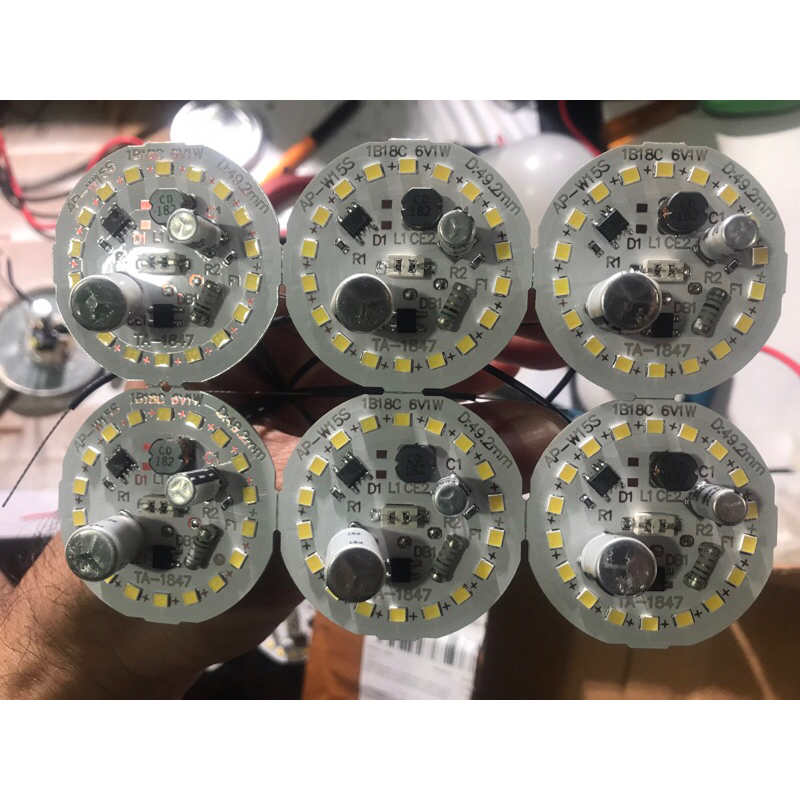 Led AC 15 Watt 2 Elco Nyala Terang