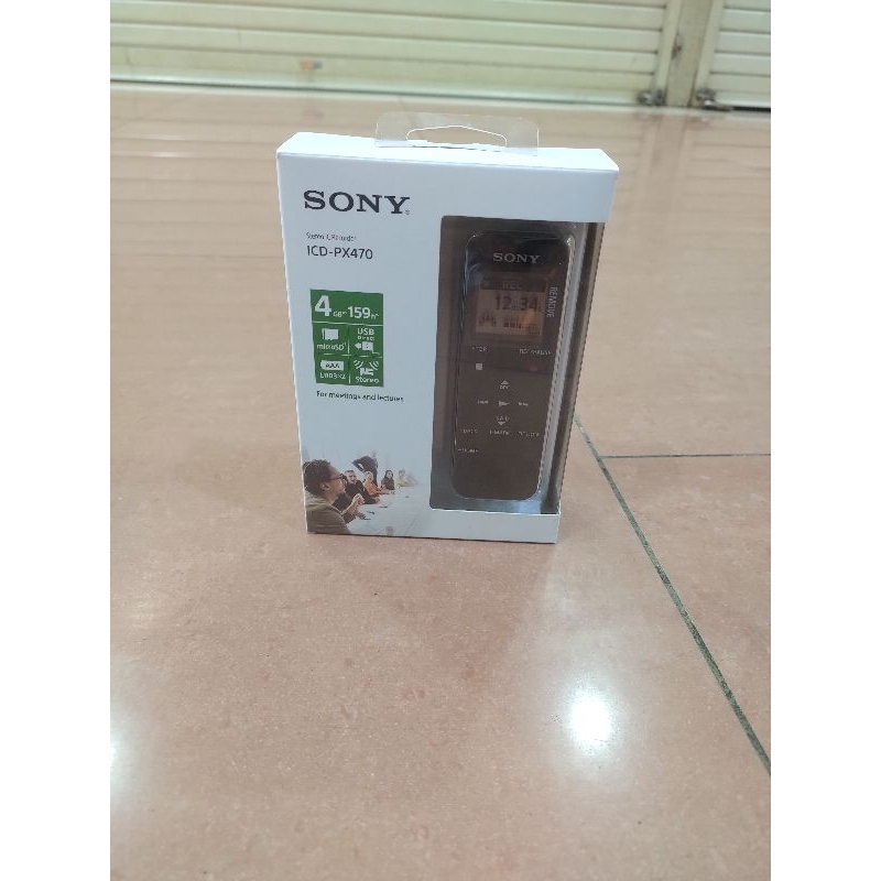 Sony UCD-PX470 Voice Recorder Sony New