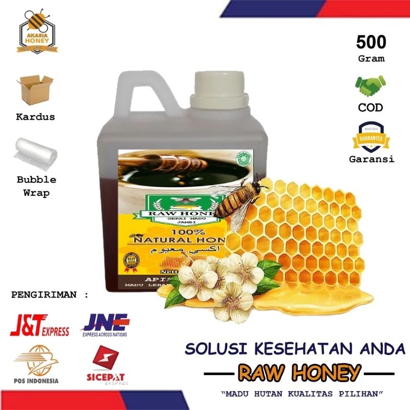 

madu asli murni 100% hutan akasia raw hooney