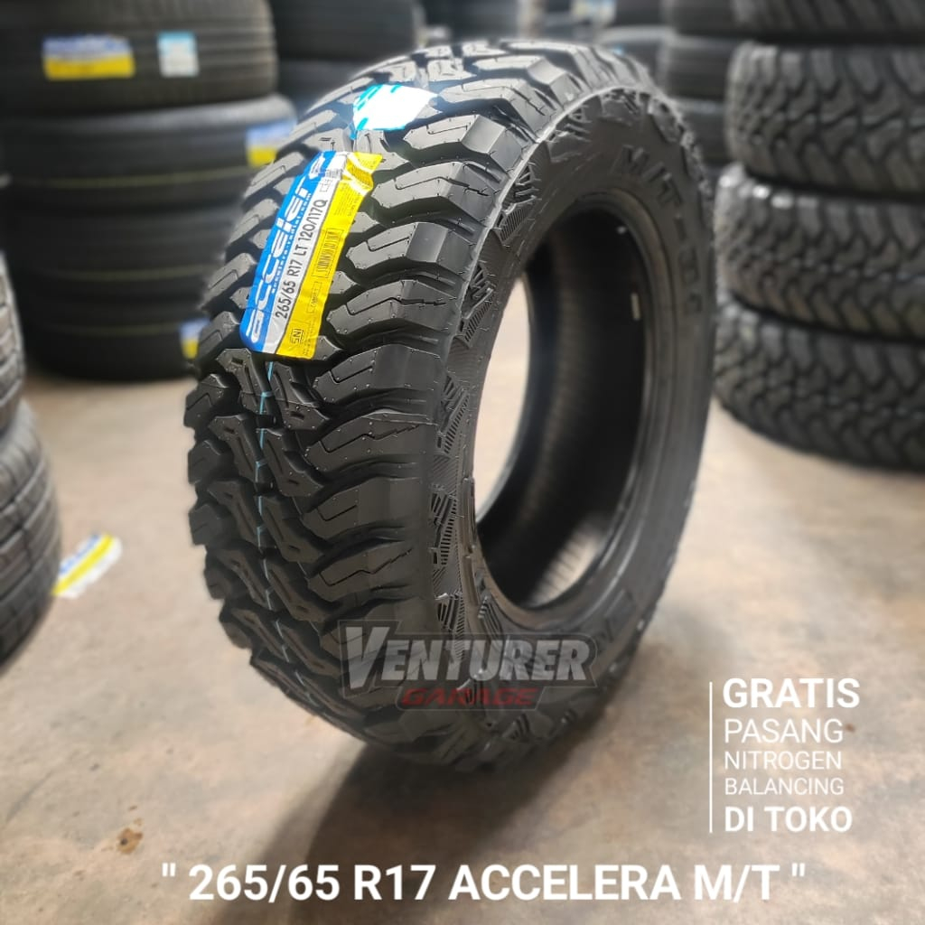 BAN SEMI OFFROAD 265 65 R17 265/65 RING 17 ACCELERA MT PAJERO FORTUNER
