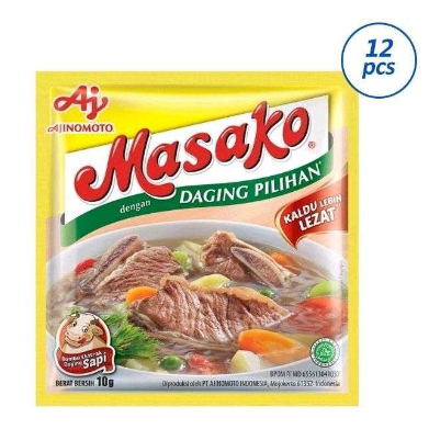 

MASAKO SAPI 1 RENTENG (12 PCS)