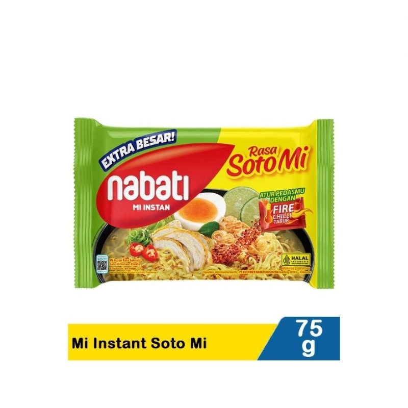 

Nabati Richeese Mi Instant Soto Mi 75G