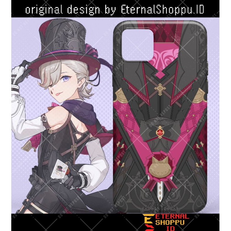 Phone case Lyney Genshin impact